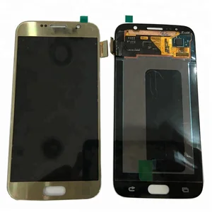 China phone Original LCD  Display For Samsung S6 G920F LCD screen assembly