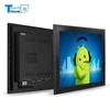 19 inch tft lcd panel touch screen folded bracket studio panel pc with hmi vga video input