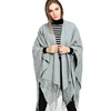 Pure Color Wool Women Winter Large Scarf Pashmina Shawl and Wraps Shalws