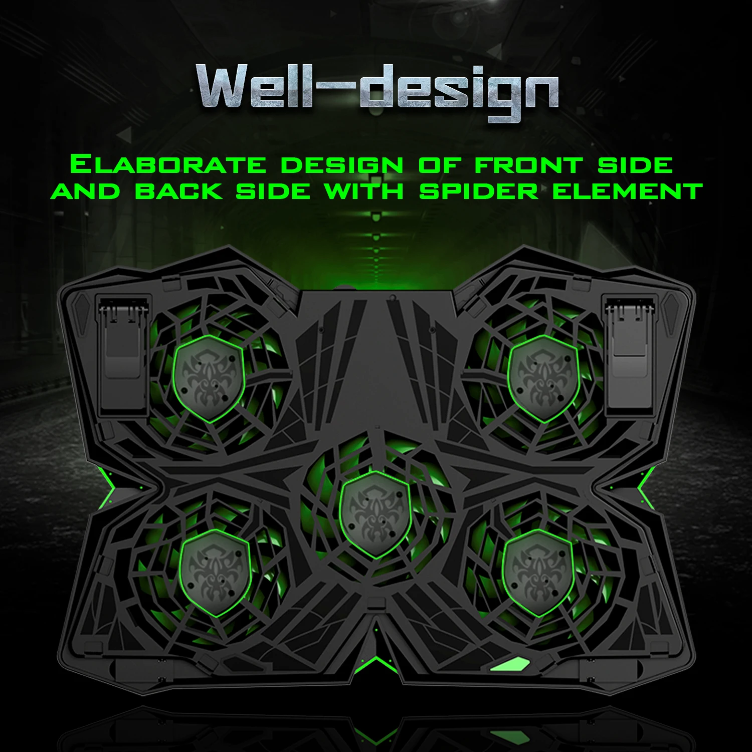 Game Style Cooling Equipment Notebook Cooling Cooler, Laptop Computer Cooler