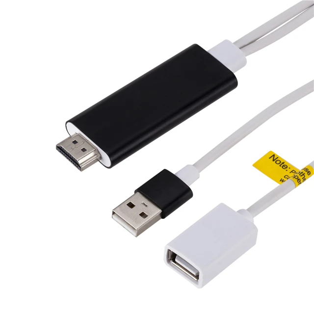 

USB to HD Cable HDMI TV Digital AV Adapter for Apple iPhone/iPad