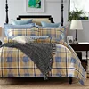 Best Wholesale Websites Plaid Bed Sheet 100% Cotton and Print Stretch Fabric Fitted Sheet From China suppliers