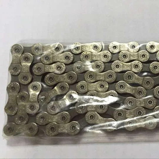 

High Quality SG53 SG73 9 Speed Bicycle Chains for Mountain Bike Parts, Silver;ect.
