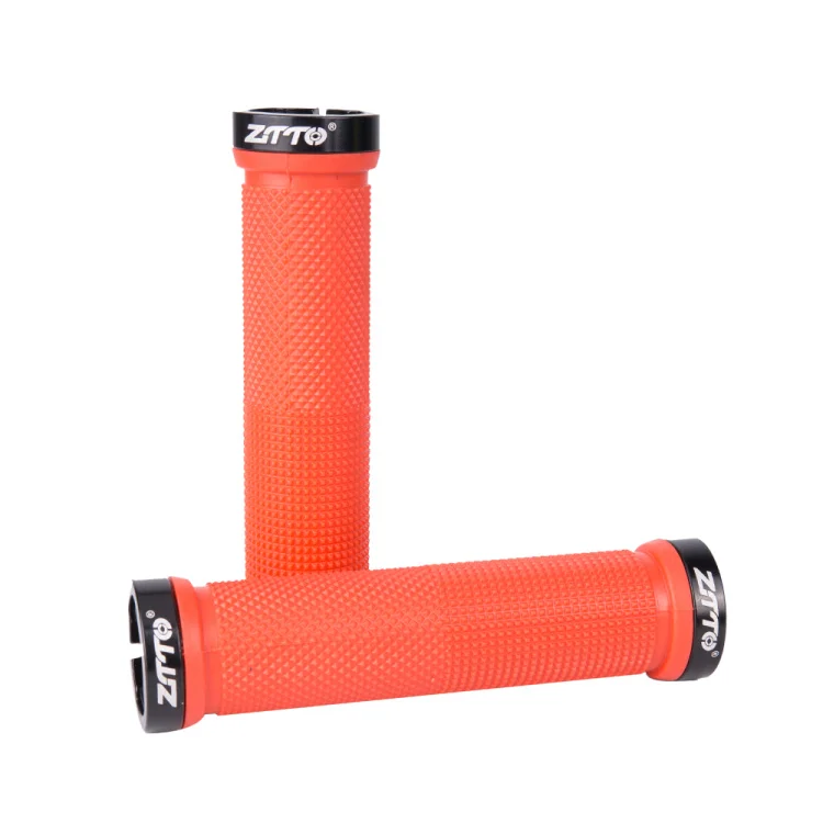 1pair Ztto Cycling Lockable Handle Grip Anti Slip Grips For Mtb Folding