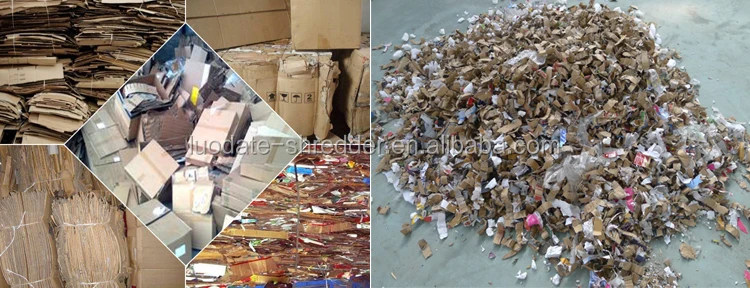 used waste cardboard shredder machine/foam shredder