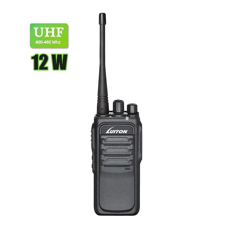 

free shipping direct shipping from USA Walkie talkie LT-199H 10Watts Scrambler handheld UHF police radio, Black