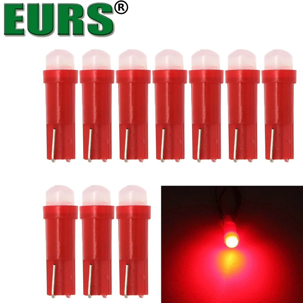Eurs T5 58 73 74 286 1 2w 3d Car Led Warning Indicator