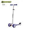 Hot sale aluminum Children kick scooter,foldable and fashionable with T-bar