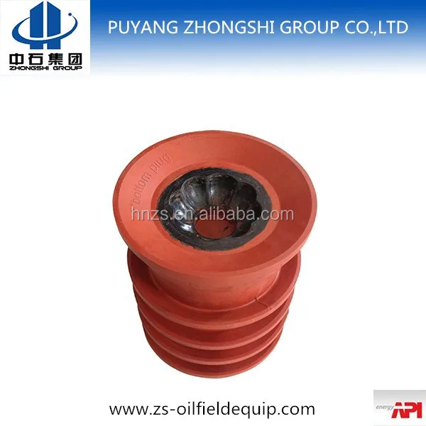 
oil well drilling cementing plug- top and bottom rubber plugs 