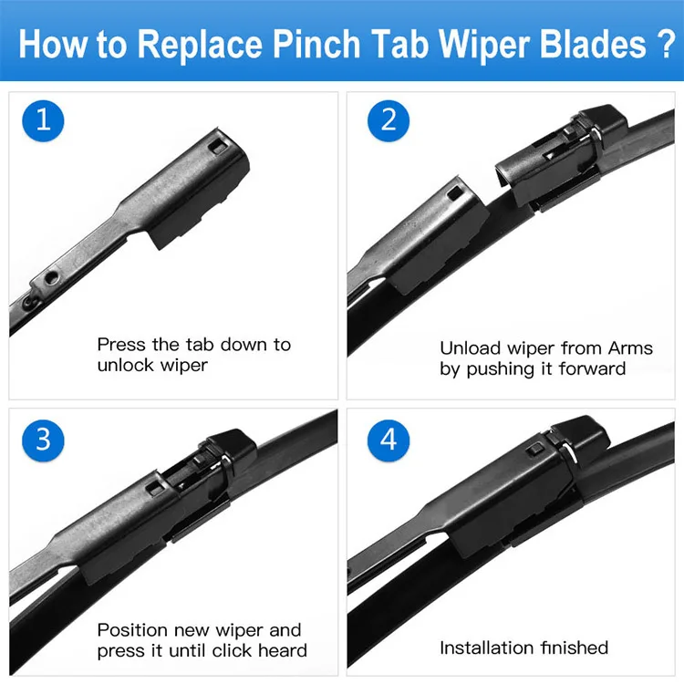 Front Windshield Wiper Blades For Chevrolet Trailblazer ...