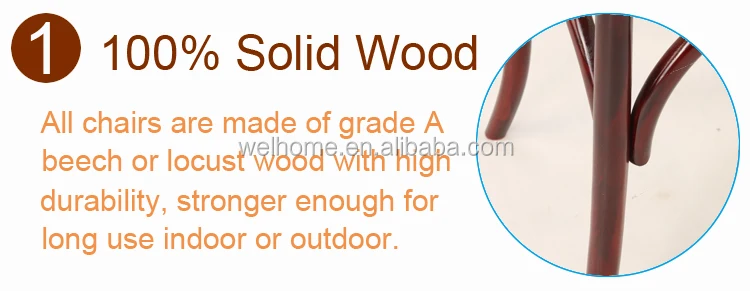 Vintage Oak/beech wood dining cross back chair on sale