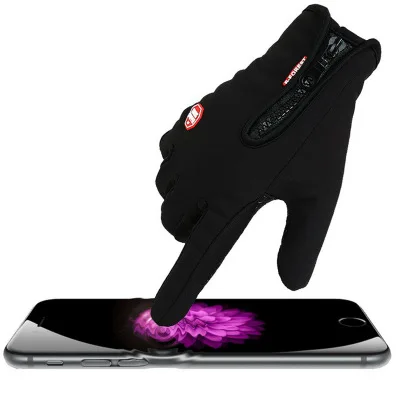 

D1369 Men Women Warm Outdoor Sports Bicycling Climbing Skiing Touch Screen Gloves