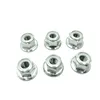 Titanium hex nylon insert lock nut