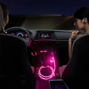 Flowing LED Micro USB Cable Android Phones