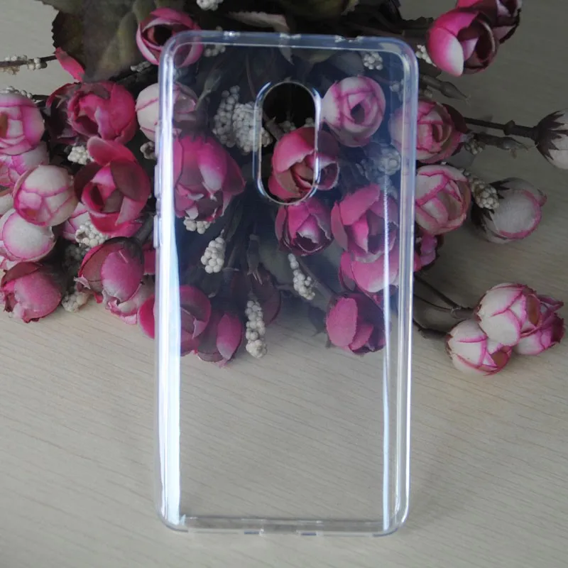 High quality 1.3mm Transparent tpu case for Redmi Note 4 flexible gel Clear case