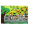 Kids plastic funny classic educational building blocks wall