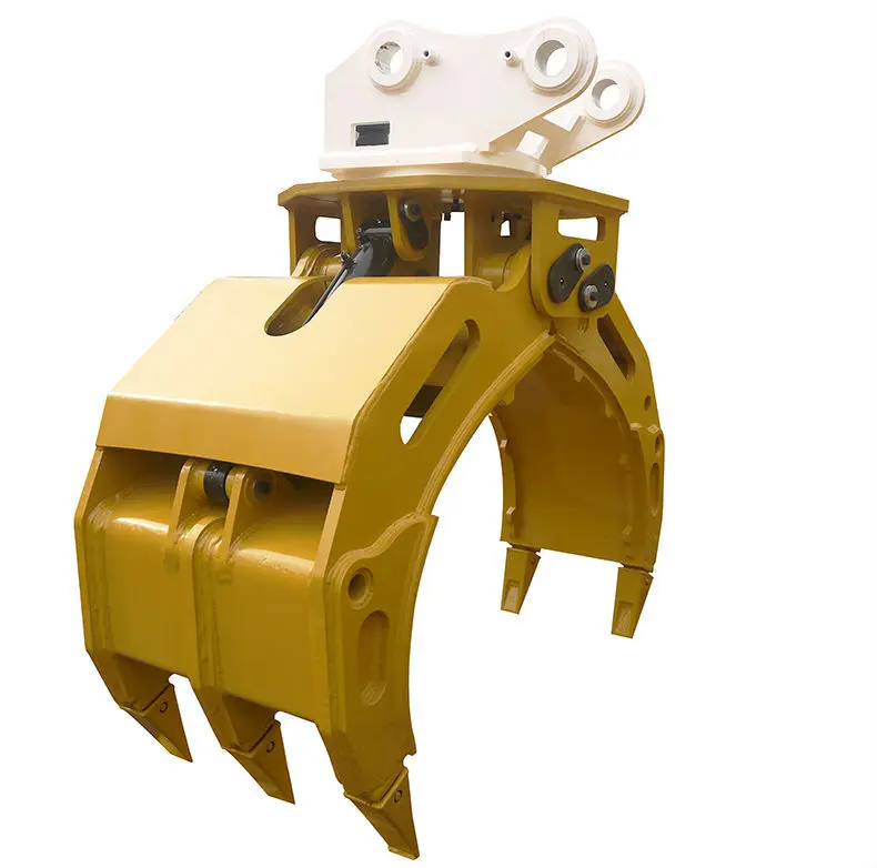 New Five Teeth Hydraulic Grab Log Grab Excavator Grapple