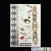 Newest Fashionable Temporary Gold And Silver Foil Flash Tattoos