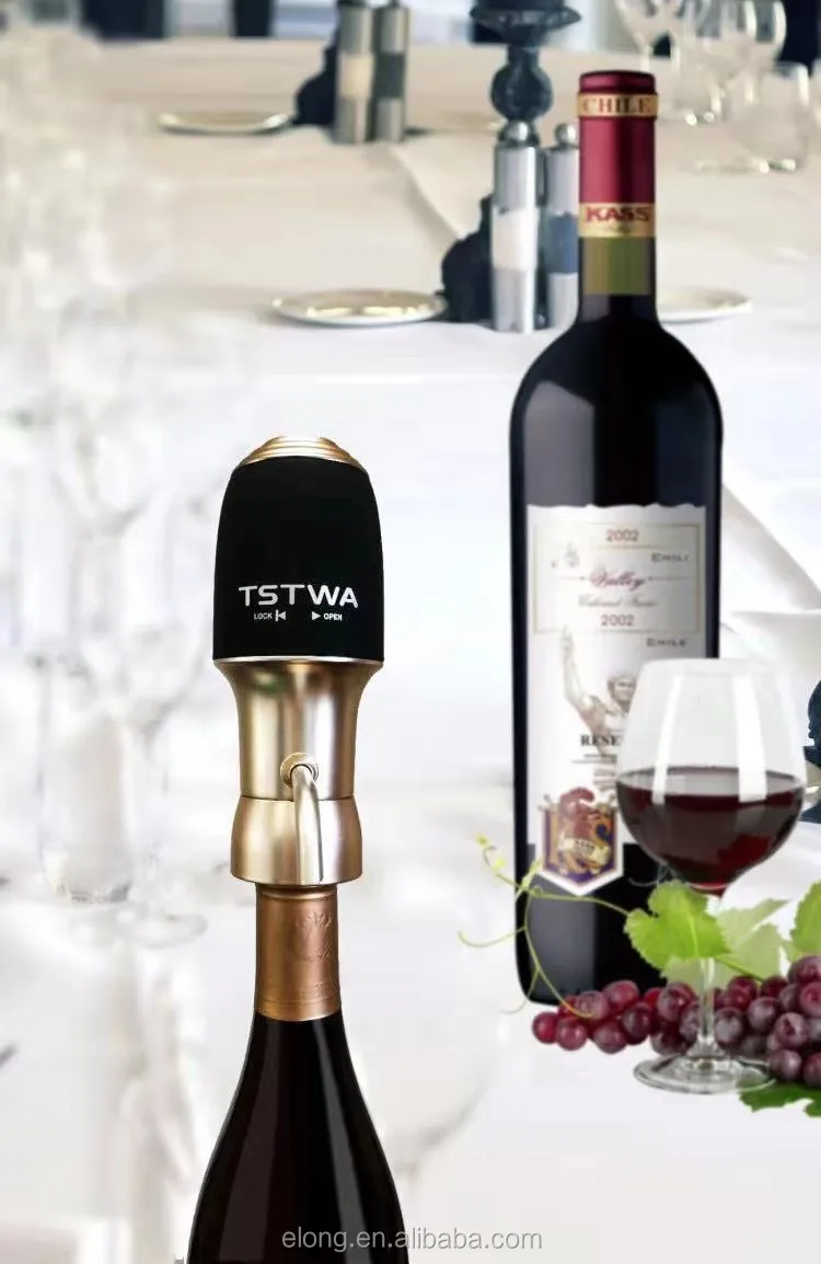 2019 New Product Aerator, Electric for Red & White Wine, Instant one-Button Wine Aerator With High Quality