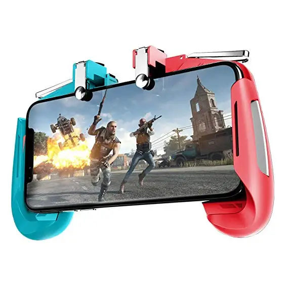 

Travelcool AK16 Gamepad for PUBG Gaming Grip Mobile Game Controller Fire Key Button Joystick Gamepad L1 R1 Trigger for PUBG, Photo