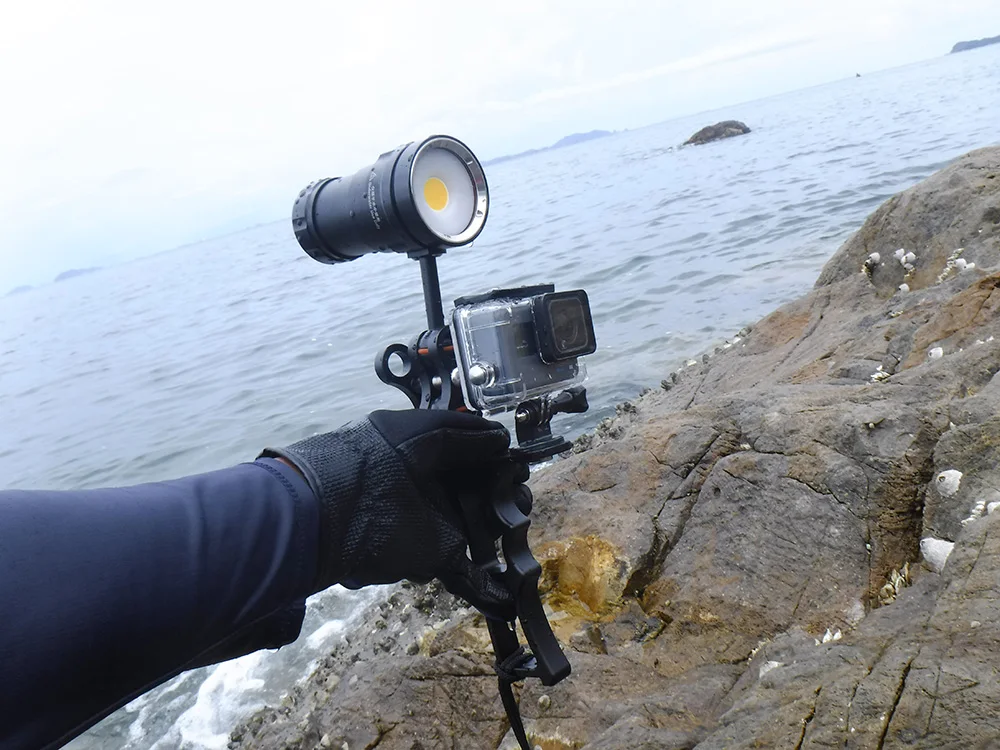 Divepro Z09 Underwater GoPro Stick Camera Handle One Hand Grip