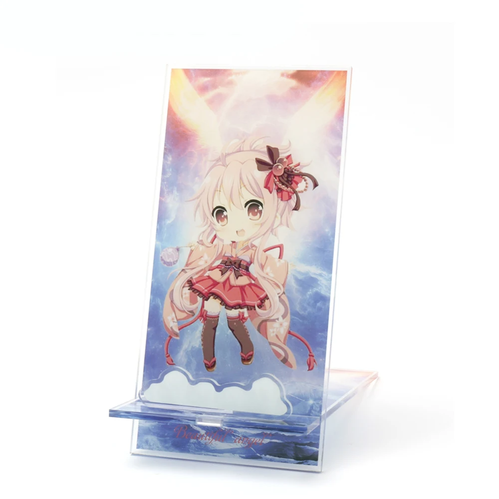 

Baigedi Transparent Clear Photo Printed Anime Phone Custom Acrylic Vograce Standee