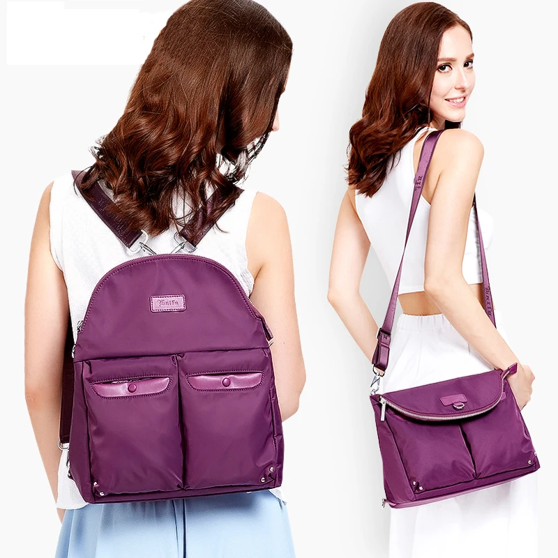 

New style backpack multi-functional dual-use Bag for women, Customized
