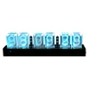 Remote Control Color Changing Rustic Clock Digital LED Smart Desk Clock