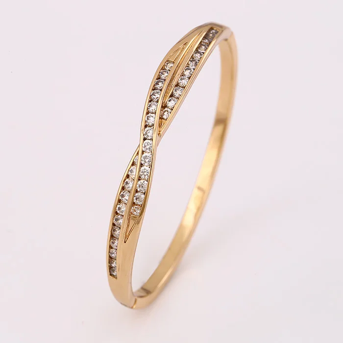 

50769 High quality 18k gold color fashion bracelet bangle