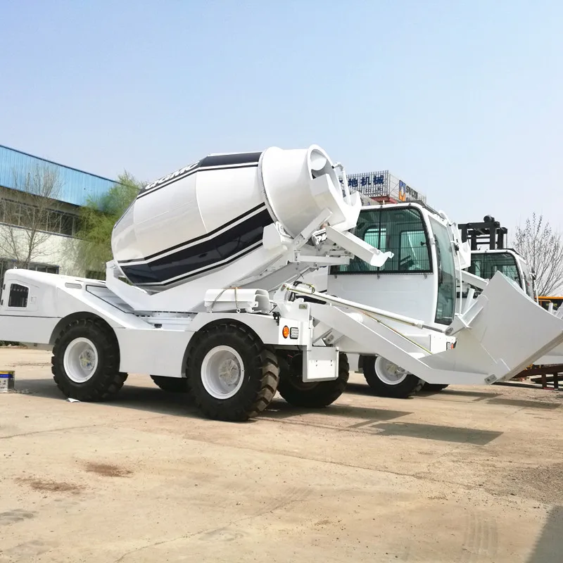 QGMC Manual Self loading Concrete Mixer Machine, Good Concrete Mixer Prices