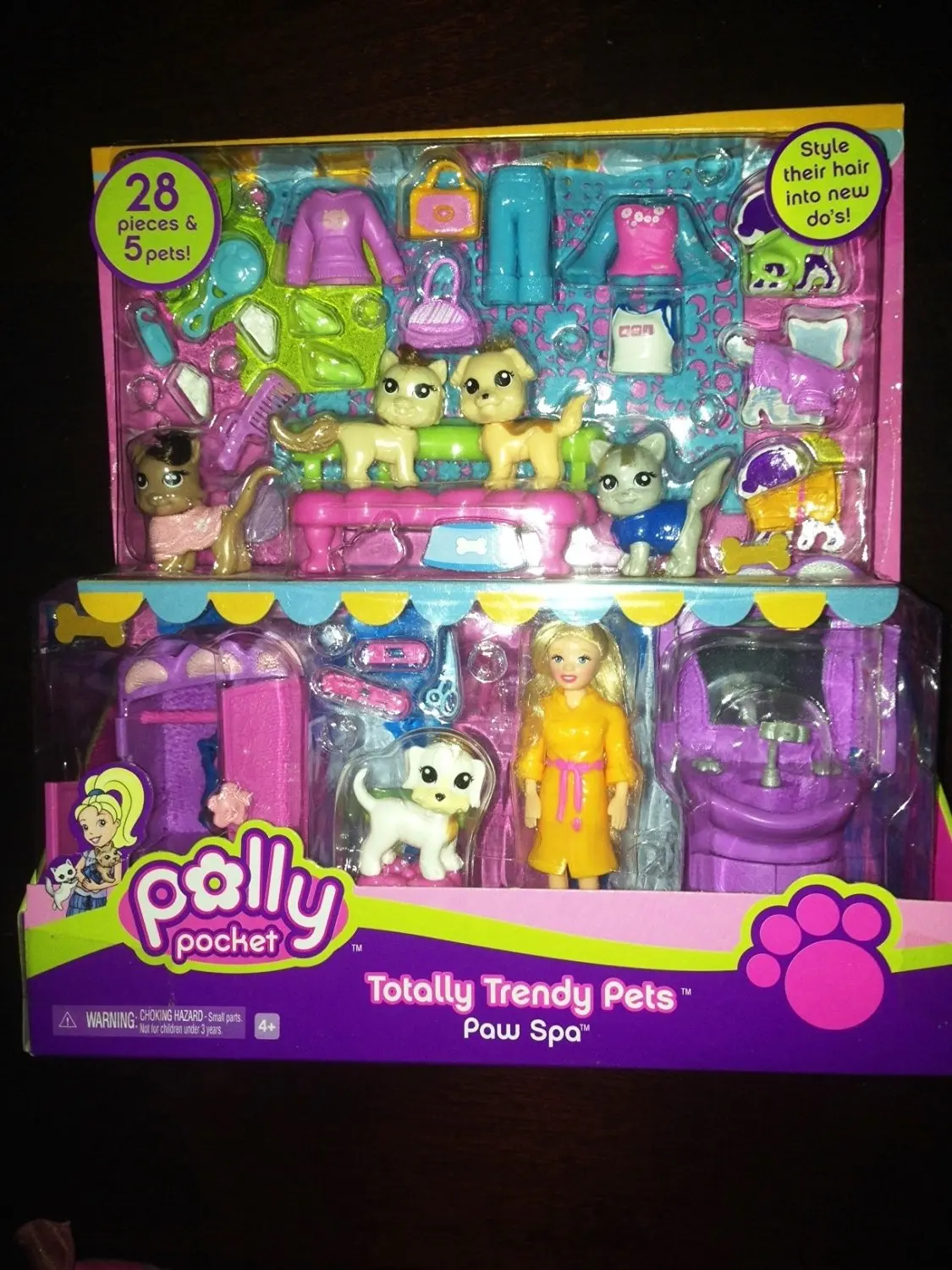 polly pocket spa