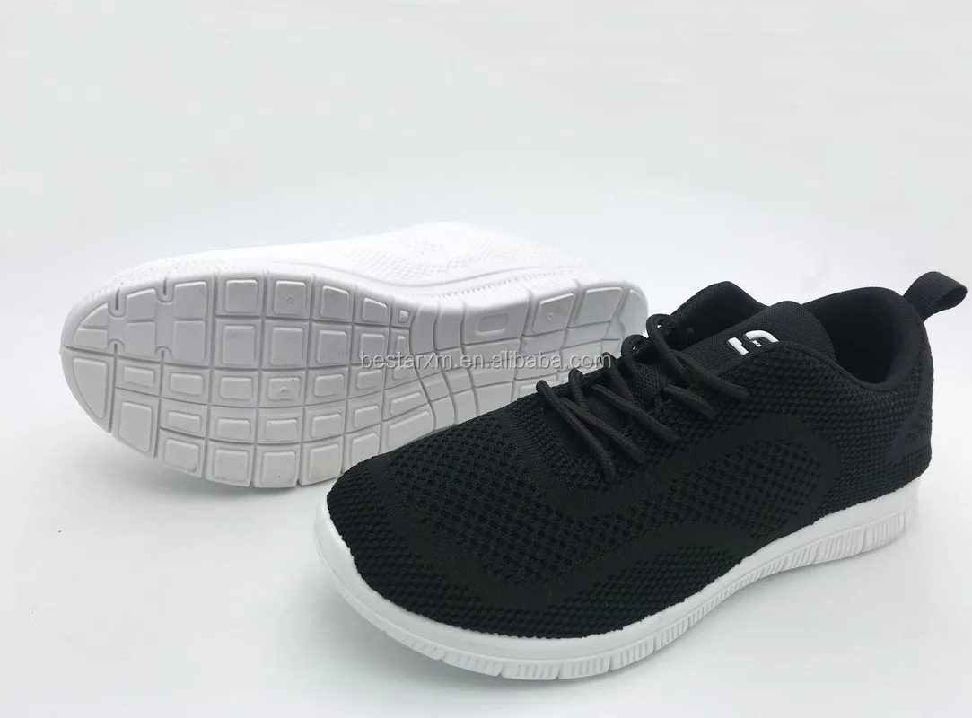 Hot sell 3D flyknit sport shoes mens footwear for sale.JPG