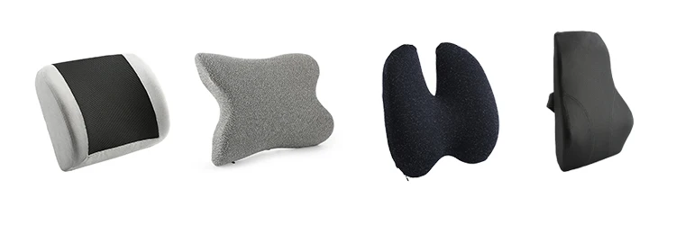 Firmness Designed Lumbar Support Cushion Fully Supports Waist Back Car Lumbar Back Support Cushion For Office Chair