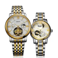 

Automatic Mechanical Couple Stainless Steel 3ATM Waterproof Wrist Watch