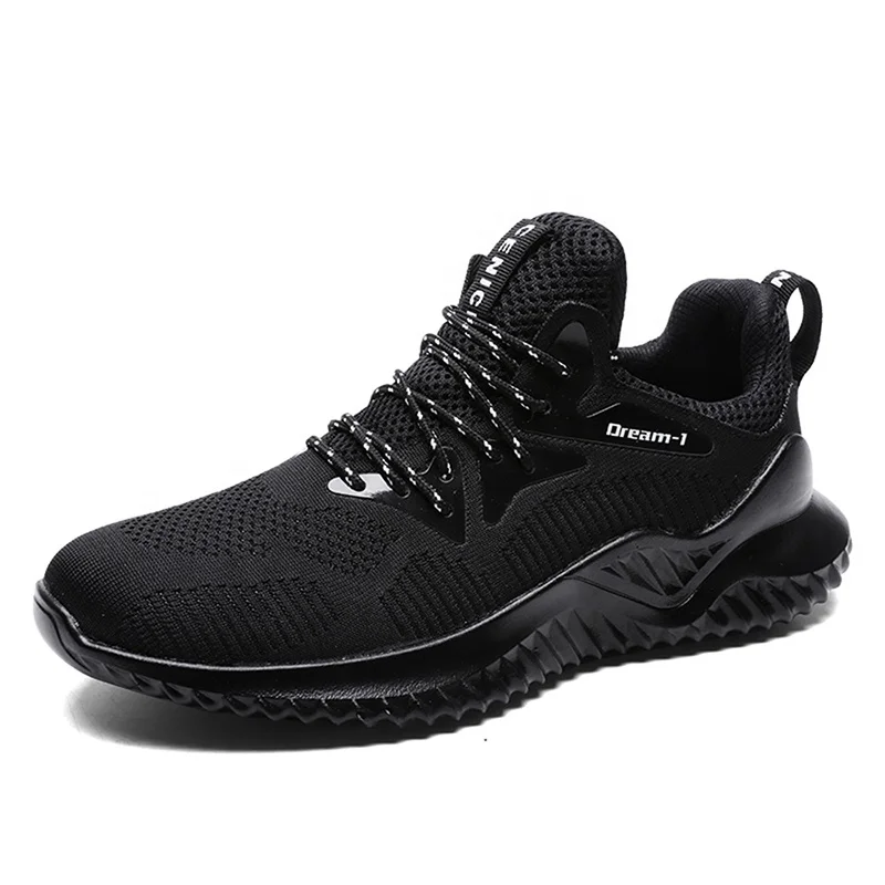 

S8056 Men's Lace Up Light Weight Breathable Knitted Sneakers, 4 colorways