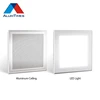 Snap-in installation aluminum open grid suspended clip-in ceiling tile