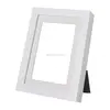 Professional manufacture white wood 3d deep shadow box photo frame / customized size wall art shadow box photo frame