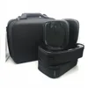 Studio professional Cosmetics Makeup bag Case eva box black with 4 small clear makeup bags