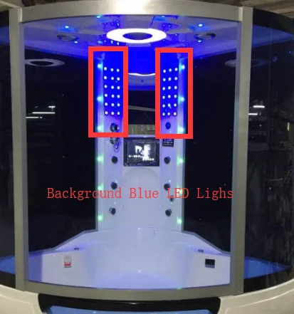 Bathroom sanitary equipment modern steam shower room with bathtub