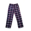Custom Flannel Pajamas Pants wth Plaid Pattern for Men/Mens Pajama Pants