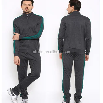 grey tracksuit slim fit