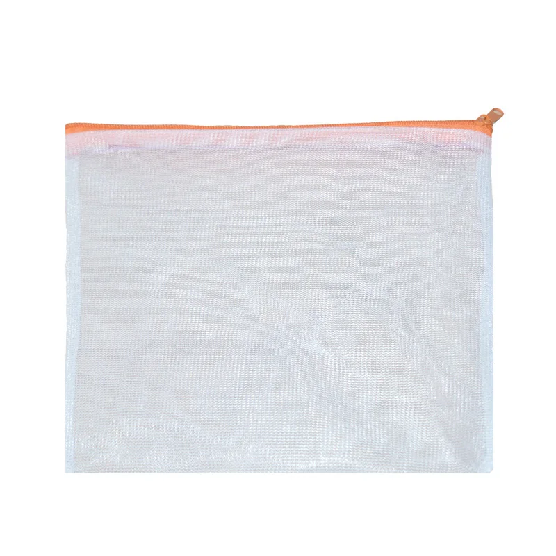 small white mesh bags