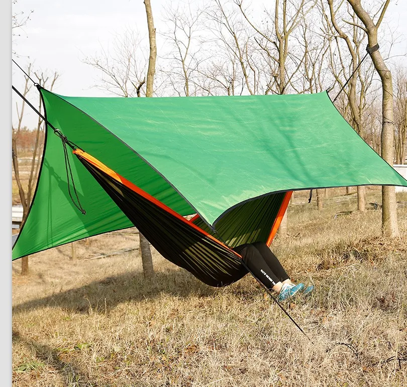 Waterproof Ripstop Rain Fly Hammock Tarp Cover Durable