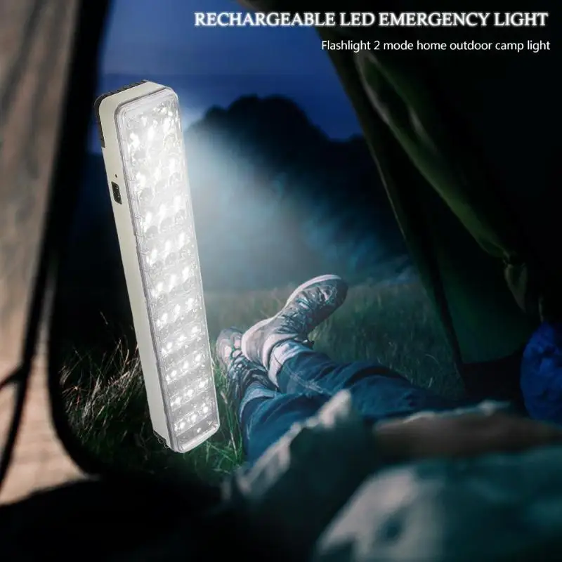 Portable 60LED Emergency Light Rechargeable Flashlight 30 LED Emergency Lamp