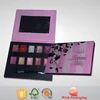 Portable cardboard mirror makeup pan paper palette box
