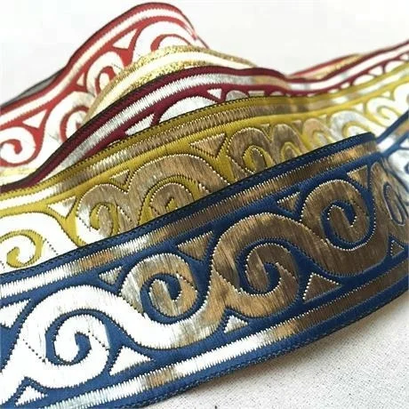 
custom jacquard ribbon trim 