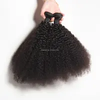 

wholesale 7A 8A 9A Grade Large Stock Brazilian Virgin Human Hair Weave Bundles Afro Kinky Curly Hair in xuchang factory