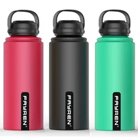 

Large travel metal vacuum insulated double wall stainless steel vacuum flask with bpa free upgraded cap