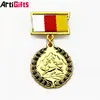 Zhongshan artigifts high quality custom nice design metal medal badges