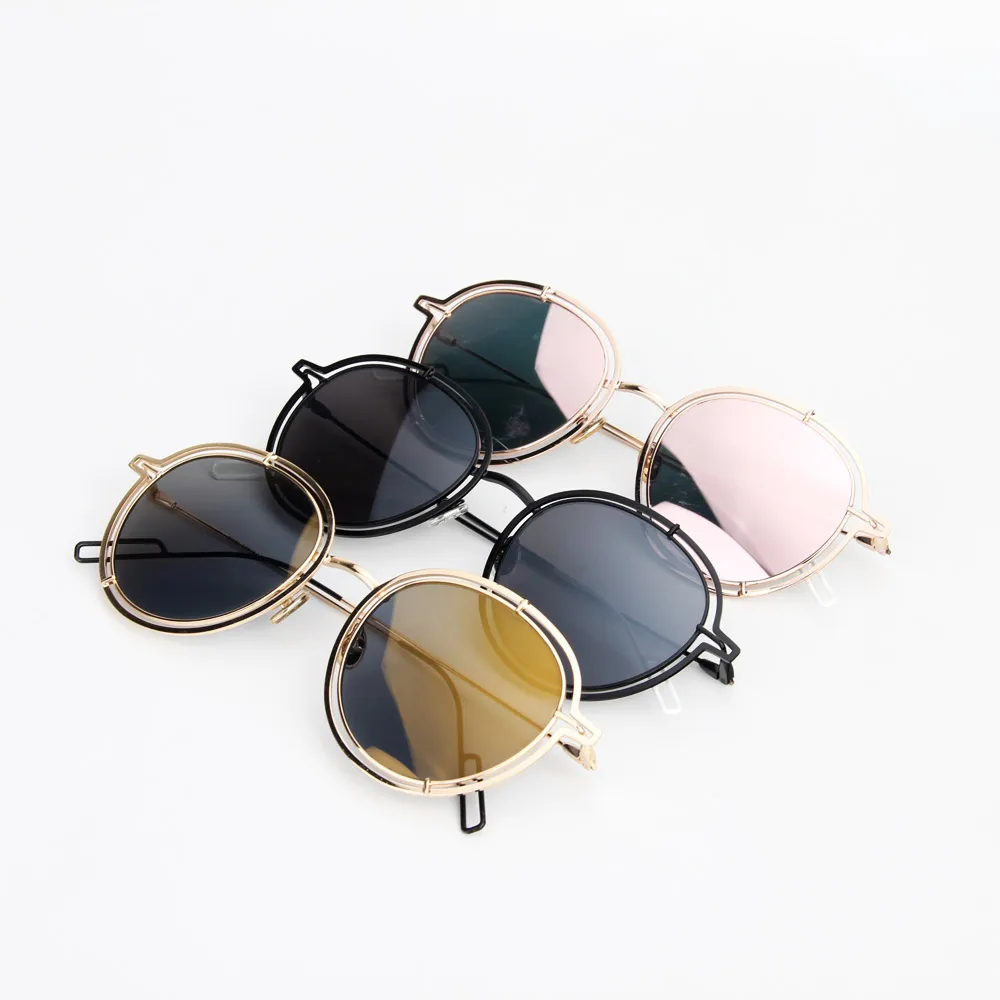 

Glazzy Metal Frame 2018 color sunglasses, Customized